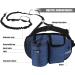 Pecute Jogging Leash for Dogs - Elastic Running Leash with Belly Belt for Large & Medium Dogs Supports Up to 110kg Convenient Belt Bag - Ideal for Jogging & Running - Buy Online on SooperMarket.com