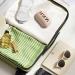FERYES Large Silicone Makeup Sponge Holder - Portable Double Sided Beauty Blender Case in Khaki - Buy Online on SooperMarket.com