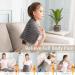 Electric Heating Blanket 60x30 cm - Underbed Heater Thermal Cushion for Cramps Pain Relief & Comfort - 6 Heat Settings EU Connector - Buy Online on SooperMarket.com