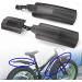 26 inch Bicycle Mudguard Front Back Rear Tire Mud Guards Kit Quick Release Bike Fenders Set for Road Mountain Bike Fat Tire Bike Outdoor Cycling