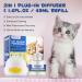 Cjztp Cat Calming Diffuser Enhanced Cat Pheromones Diffuser Starter Kit for 30 Days Supply Cat Anxiety Stress Relief to Reduce Fighting Scratching 48ml - Buy Online on SooperMarket.com