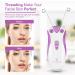 Rose Red Cordless Electric Facial Threading Hair Removal for Women - Rechargeable Face Hair Remover for Vellus Hair on Face & Chin - Buy Online on SooperMarket.com