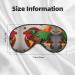 World Map Made of Spices Print Double-Sided Eye Mask Soft and Light Blocking for Enhancing Sleep Quality - Buy Online on SooperMarket.com