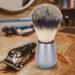 Portable Professional Shaving Foam Brush - Soft Synthetic Beard-Razor Brush for Salon & Travel with Strong Water Absorption - Buy Online on SooperMarket.com