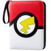 4-Pocket Binder for Trading Cards with 50 Removable Sheets Holds 400 Cards, Card Book Collector Album Folder for Yugioh, MTG, TCG, Trading Card Holder with Zipper-Toys Gifts for Boys Girls, Red Red+white with 4 Pocket