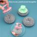 10-Pack Stainless Steel Sponge Pot Cleaner Durable Steel Wool & Sponge for Dishes Pans & Kitchen Cleaning - Buy Online on SooperMarket.com