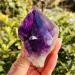 180-220g Ametrine Quartz Crystal Stone Single Terminated Irregular Purple Reiki Crystals Stones and Minerals Therapy Home Ornament FUZEGRDLI 180-220 g Purple - Buy Online on SooperMarket.com