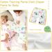 Baby Toilet Training Pants | Waterproof Reusable Cotton Diaper Skirt | Cute Cartoon Fawn Design | Kids 2-in-1 Skort Pants | Low Waist | M Size - Buy Online on SooperMarket.com