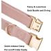 Yudote Ultra-Like Dog Collar for Small Dogs - Natural Cotton Cord Dusty Pink Sensitive Skin - 1 Pack - Buy Online on SooperMarket.com