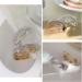 Crystal Hair Clips Barrettes Slides Grips for women Diamante Sparkly Hair Accessories Crystal Hairpins Everyday Wear Prom Party Ponytail Holder Women Girl Birthday Gift (Silver+Gold) - Buy Online on SooperMarket.com