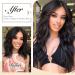 FESHFEN Invisible Wire Hair Extensions 20 Inch | Long Wavy Synthetic Hairpiece for Women | Brown Highlighted Caramel Blonde - Buy Online on SooperMarket.com