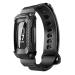 SUPCASE Unicorn Beetle Pro Series Design for Fitbit Inspire 2, Replacement Bands with Built-in Rugged Protective Case (Black)