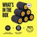 24 Rolls SPORTTAPE Self-Adhesive Football Sock Tape | 7.5cm x 4.5m - Black | Cohesive Bandage - Pet & Vet Wrap for Dogs & Horses | Compression Bandage Shin Pad Tape Football Ankle Tape Black 7.5x450 cm (Pack of 24) - Buy Online on SooperMarket.com