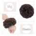 Medium Brown Messy Hair Scrunchies Thick Bun Extensions 45g Updo Ponytail Hairpiece Chignons - Hair Accessories - Buy Online on SooperMarket.com