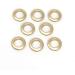Dritz 44374 Plastic Curtain Grommets  1 in  Matte Gold  8 Count Round 1 in Matte Gold - Buy Online on SooperMarket.com