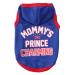 SANWOOD Dog Soft Sweatshirt with Mommy's Prince Charming letter print Pet Hoodie Letter Print Keep Warmth Soft Texture Warm Dogs Hooded Sweatshirt for Autumn - Blue L