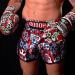 Buddha Fight Wear Fantasy Luzbel Boxing Gloves - 16oz Red - Muay Thai & Kickboxing - Odor-Resistant Synthetic Leather - Reinforced Seams - Unique Designs - Buy Online on SooperMarket.com