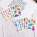 PHOGARY Kids Temporary Tattoos - Sea World Theme (20 Sheets) Marine Life Patterns - Fish, Shark, Turtle, Seahorse, Sea Star, Octopus, Crab - Fake Waterproof Tattoos for Boys and Girls - Buy Online on SooperMarket.com