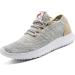 CAMVAVSR Men's Sneakers Fashion Lightweight Running Shoes Tennis Casual Shoes for Walking 12 A-gold
