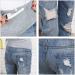 Xiedeai Maternity Jeans for Women - High Waist Over Bump Trouser, Casual Ripped Denim Pants XXL Blue - Buy Online on SooperMarket.com