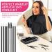 260 Piece Disposable Makeup Tools Kit with Organizer Box and Waterproof Cape - Black - Buy Online on SooperMarket.com