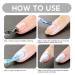 Coscelia Liquid Latex Tape Set - Peel Off 8ml Skin Protection for Nail Art & Manicure Odorless White - Buy Online on SooperMarket.com