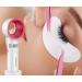 Portable USB Rechargeable Eyelash Fan Dryer with Lash Tweezers - Mini Bladeless Handheld Cooling Blower for Essential Eyelash Extension Supplies (White) - Buy Online on SooperMarket.com