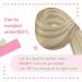 Youngsee Real Hair Extensions Tape - 50cm Ash Blond & Blond Invisible Tape Extensions - Remy Tape In Hair - 20pcs #18/613 & #18P613 - International Shipping - Buy Online on SooperMarket.com