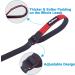 Petbonus Short Dog Leash & Safety Bracelet - Reflective Adjustable Soft Handle Extra Safety for Strollers - Blue & Pink 2-Piece Set - Buy Online on SooperMarket.com