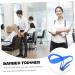FOYTOKI Haircut Shaving Template Hair Cutting Guide Adjustable Haircut Guide Silicone Fade Guide Adjustable Hair Fade Guide Fade Guide for Men Neckline Shaving Guide Silicone Haircut Guide - Buy Online on SooperMarket.com