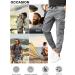 Elegancity Men's Cargo Pants | Casual Jogger Work Trousers with Drawstring | Regular Fit Sweatpants Sports Bottoms | Pockets (Size 38-46) - Gray - Buy Online on SooperMarket.com