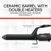 BaBylissPRO Ceramix Xtreme Dual Voltage Ceramic Curling Iron with Far Infrared Heat up to 430 F and Negative Ions Spring Handle 1" (25mm) Curling Iron - Buy Online on SooperMarket.com