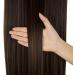 Halo Long Synthetic Hair Extensions Invisible Wire Headband 22 Inch Straight 4.4 Oz - Heat Resistant Fiber - No Clip - Dark Brown Mix Light Auburn - Buy Online on SooperMarket.com