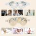 Camellia Cooling Gel Eye Mask Set - Reusable Cold/Hot Compress for Puffiness, Migraine, Dark Circles - 4 PCS - Buy Online on SooperMarket.com