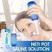 Neti Pot Sinus Rinse Kit Ankrista 300ml Neti Pot Sinus Rinse Kit with 40 Packets Nasal Wash Salt Nasal Sinus Rinse Kit for Kid & Adult - Buy Online on SooperMarket.com
