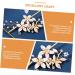 Didiseaon Bride Wedding Hairpin Rose Hair Clip Bride Accessories Flower Clip Bridesmaid Hair Accessories Gold Headpiece Bridal Hair Clip Wedding Headpiece Issue Card Temperament Rhinestone - Buy Online on SooperMarket.com