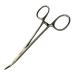 12cm CSF Curved Stainless Steel Pet Groomers Scissor Style Pet Ear Locking Forceps Aka Hemostatic Tweezers Good Strong Animal Care Dog/Cat Groomers Tool Sandbros