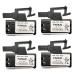 4 Pack 3V 1750mAh A98L-0031-0026 PLC Battery for FANUC A98L-0031-0026 A02B-0309-K102 Non-Rechargeable