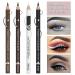 7Pcs Multicolor Waterproof Eyebrow Pencil & Eyeliner Set - Long Lasting Smudge Proof Makeup for Women - Buy Online on SooperMarket.com