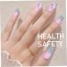 1 Set Acrylic Press on Nails Square Fake Nails with Glue Press on Nails Gradient Flower Fake Nails with Designs Full Cover Medium Coffin Press on Nails - Buy Online on SooperMarket.com