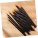 FOYTOKI 100pcs Disposable Eyeliner Brush Lip Gloss Wands Fine Eyeliner Brush Face Makeup Black Plastic - Buy Online on SooperMarket.com