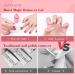 Saviland Gel Nail Polish Remover Kit - 2*15ML Strawberry Cuticle Oil Included - Quick & Easy Gel Polish Removal - Moisturizing & Soothing Formula - Pink Gel Nail Polish Remover - Buy Online on SooperMarket.com