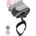 Ultrasport Advanced Ski Children's Gloves - Flexible Water Resistant & Windproof for Ages 6-14 | Rocky Black/Gray/White/Pink - Buy Online on SooperMarket.com