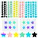 LINXINS 208 Dots Acne Starface Pimple Patch 6 Color Star Face Pimple Patches Stars - Star Spot Patches - Pimple Patches Cute - star Patches for Spots for Acne Blemish Pimples Whiteheads Zit