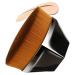 LUCKY LAMA Kabuki Makeup Foundation BB Cream CC Cream Powder Primer Moisturiser Contour Bronzer Blending Brush for Face and Body. Black