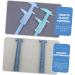 WOFASHPURET Microblading Ruler 5pcs Eyebrow Measuring Ruler Eyebrow Tools Makeup Tools Measuring Tool Wen Wan Eyebrow Card Student - Buy Online on SooperMarket.com