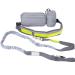Vitazoo jogging line for dogs with belly belt - elastic running line with adjustable runway - dog leash with belt bag & reflective sections - jogging leash for dog