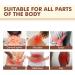 5 Pieces Turmalinstein Moxibustion Patches - Self-Warming Pain Relief Stickers for Men & Women | Plant Extract Massage - Buy Online on SooperMarket.com