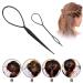 25 PCs Hair Styling Accessories Kit - Braided Clips & Foam Pads for DIY Hairstyles | Hair Tool Set for Girls - Buy Online on SooperMarket.com