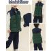 Happy Cherry Kids' Winter Puffer Vest Lightweight Hooded Gilet | Water Resistant Windproof Down Jacket for Boys and Girls 3-13 Years - Green (3-4 Years) - Buy Online on SooperMarket.com